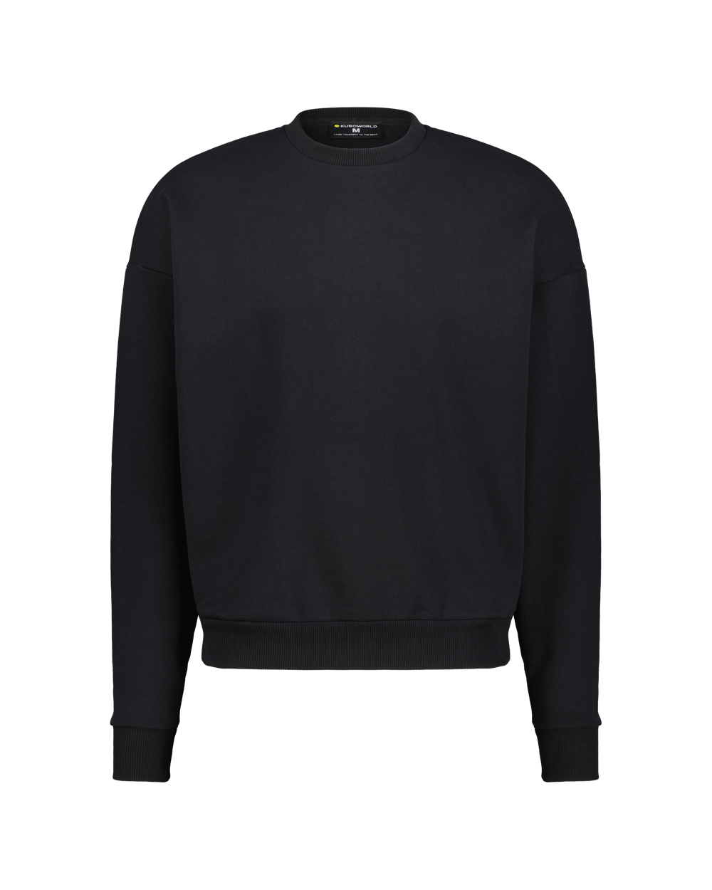 KUSOWORLD Sweatshirt Raw Black