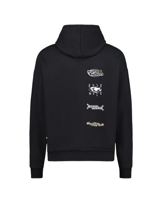 KUSOWORLD Black 4Fusion Hoodie B&Y