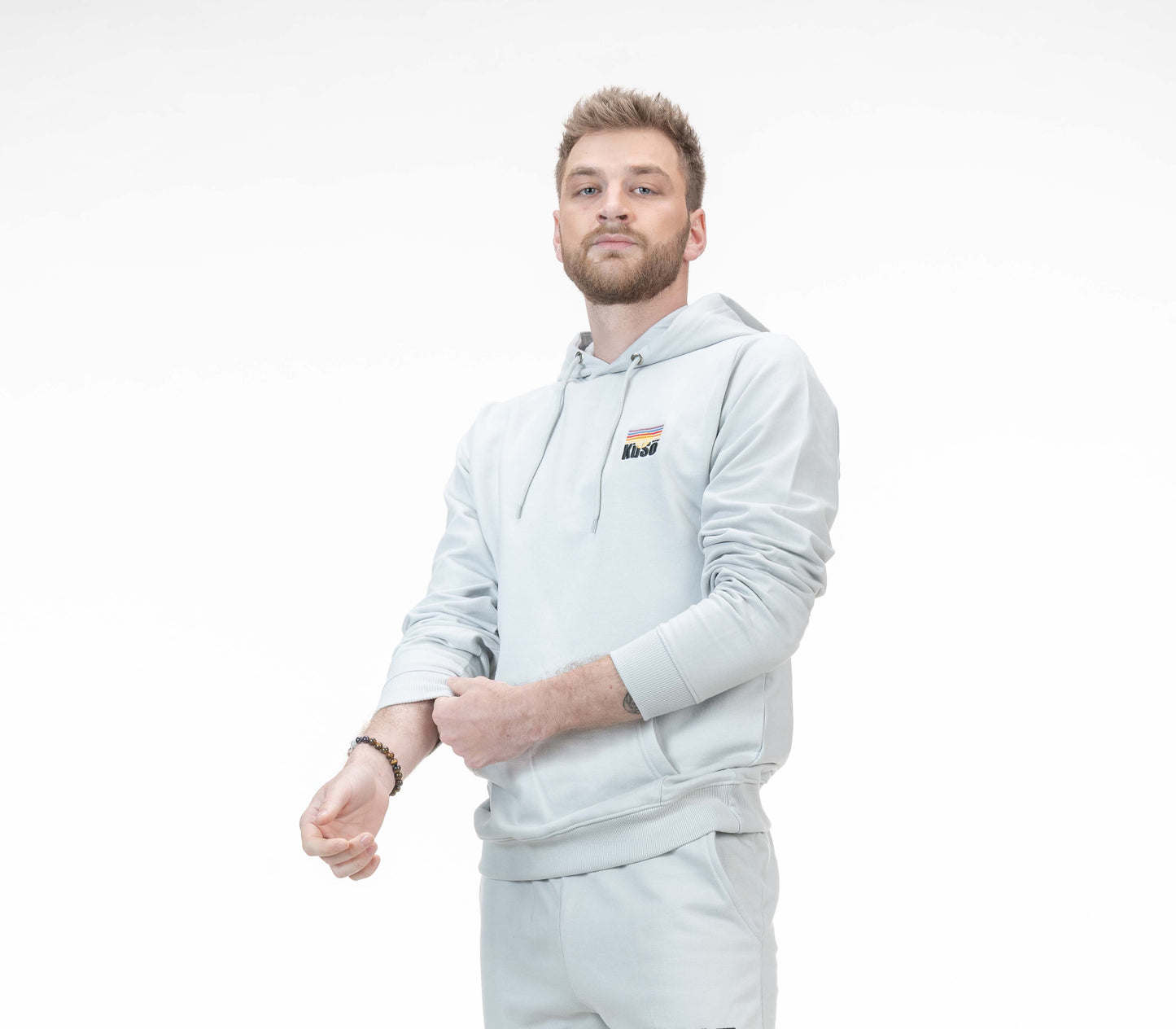 Kusoworld Hoddie Light Grey