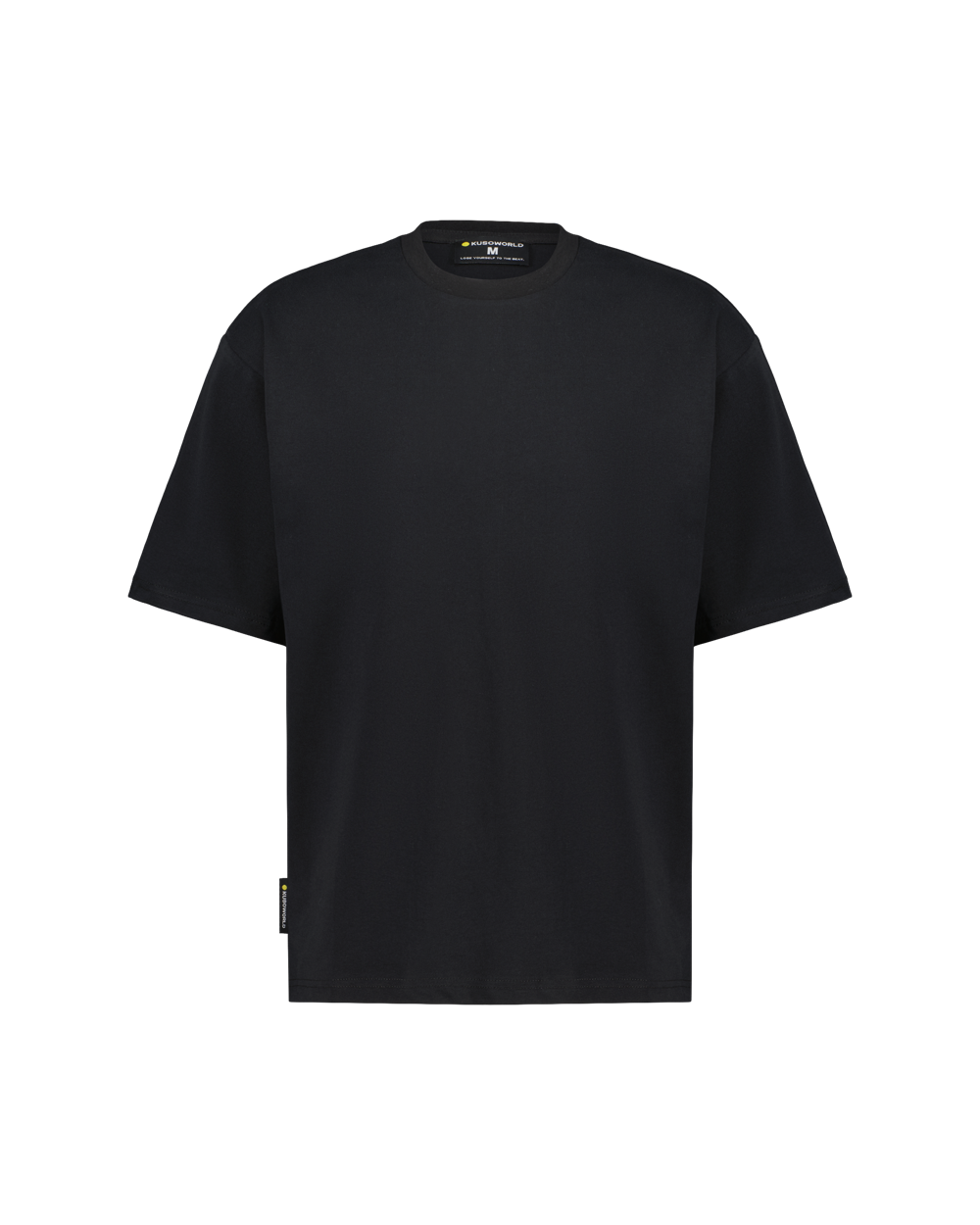 KUSOWORLD T-Shirt Raw Black