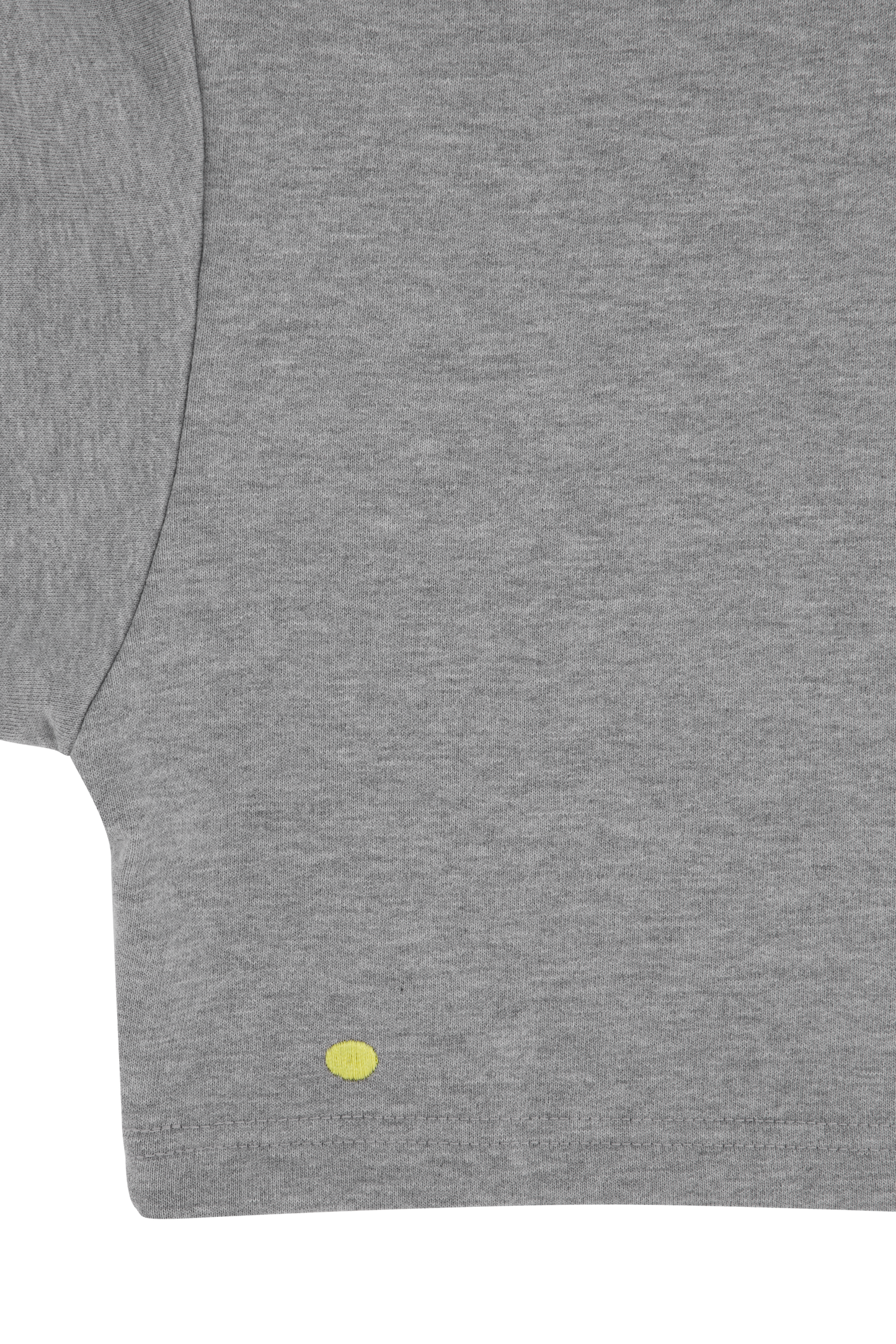 KUSOWORLD Cropped Sweatshirt Raw Grey